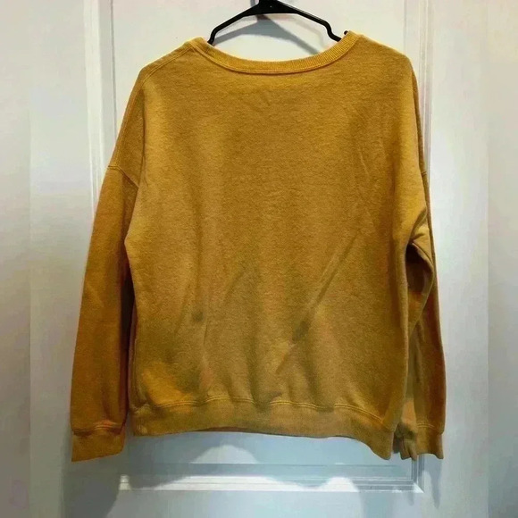 AC/DC World Tour 1979 Women’s Crew Neck Long Sleeve Sweater Yellow Size M (0468) - Picture 3 of 7